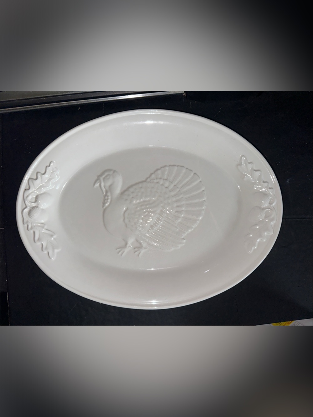 Crate&Barrel Turkey Platter